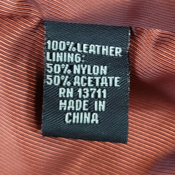 Valerie Stevens Lamb Leather Single Breasted Blazer M Brown Center Vent Tailored - Picture 7 of 10